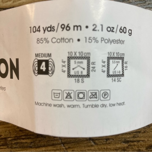 Handmade set of 2 dishcloths cream - Picture 5 of 8